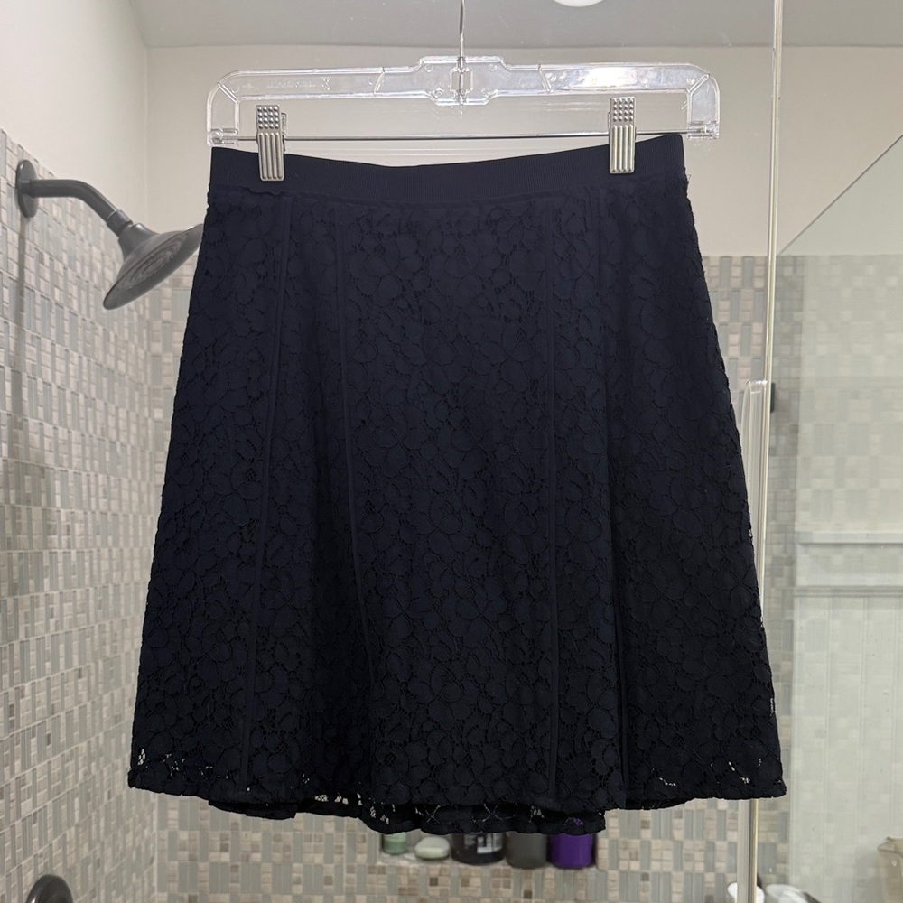 Marc by Marc Jacobs Navy Lace Skirt - size 0